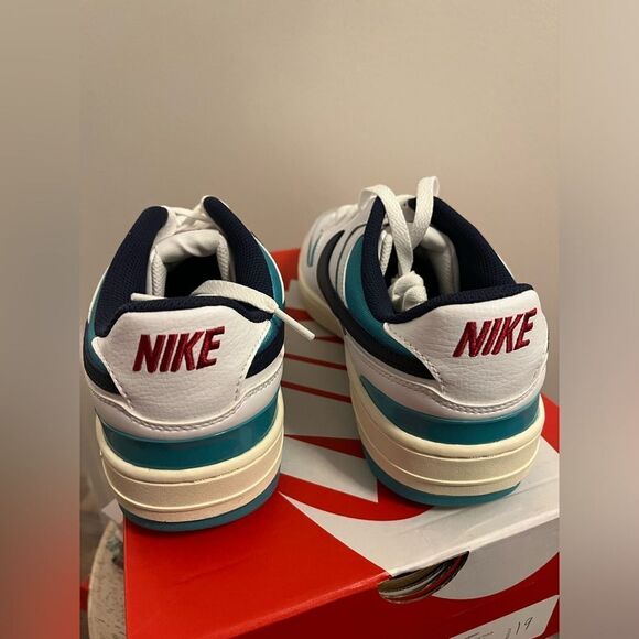 Nike Gamma Air Force Dusty Cactus Trainers White/Blue/Turquoise New in box - Picture 13 of 13